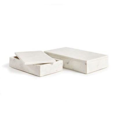 Arie Marble Lidded Boxes - Set of 2