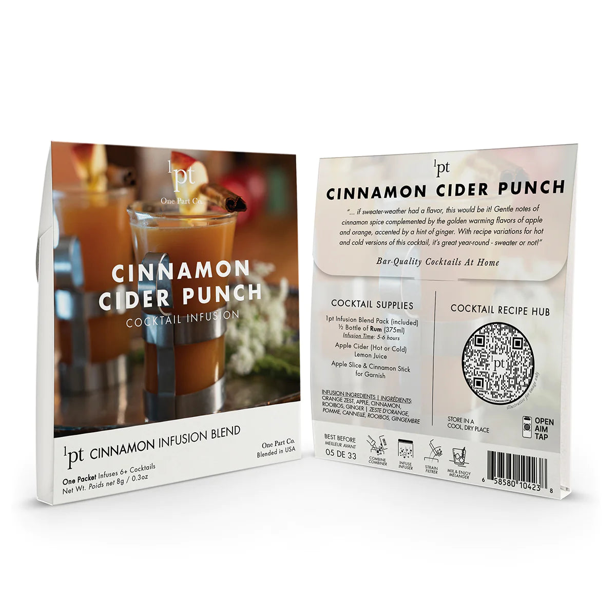 1pt Cocktail Pack - Cinnamon Cider Punch