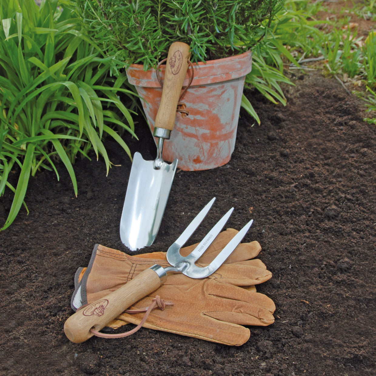Outdoor Garden Tool Set, Stainless Steel