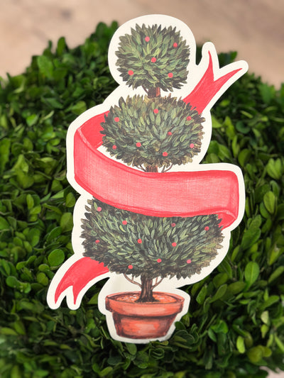 Holiday Topiary Table Accent