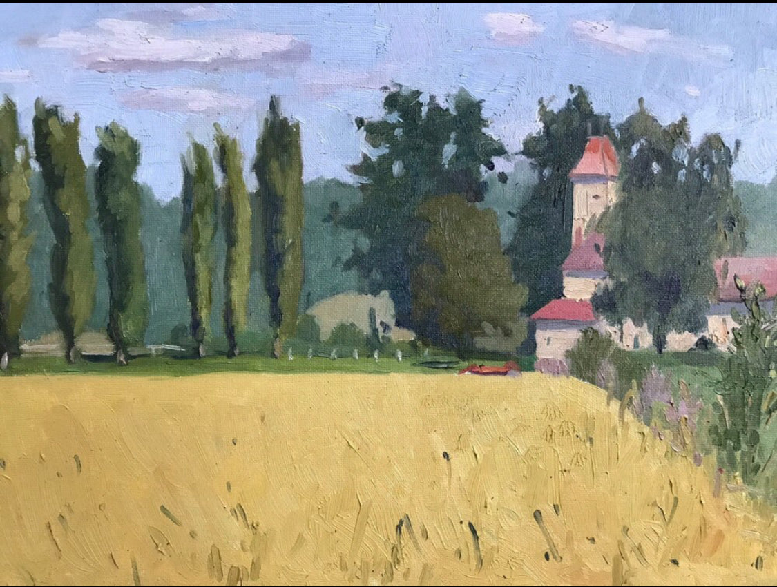French Landscape oil painting