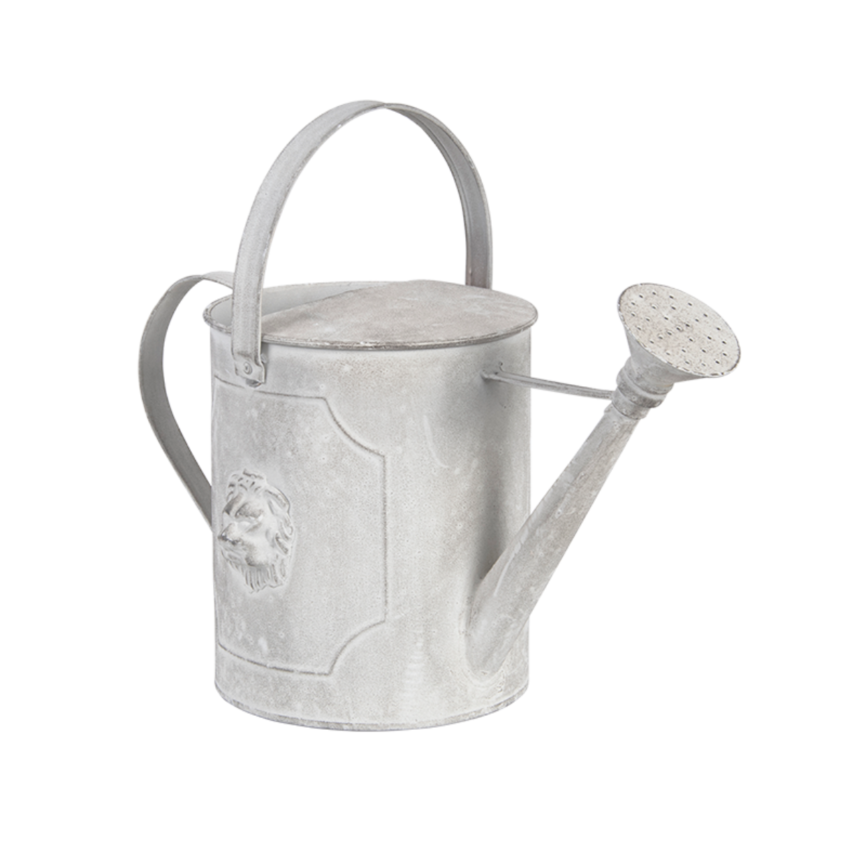 Aged Metal Lion Watering Can, 5.3 L