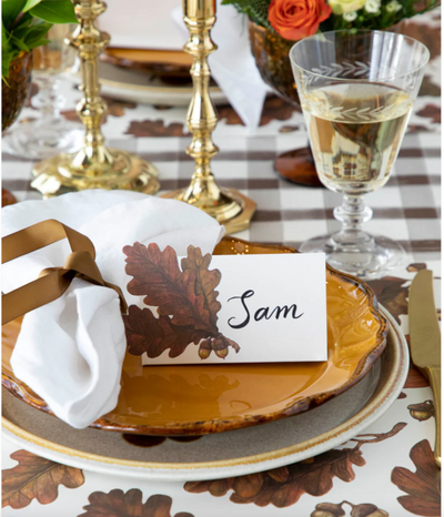 Autumn Leaves Place Cards