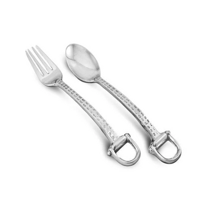 Equestrian Salad Servers