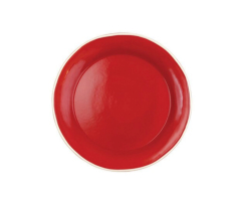 Chroma Red Salad Plate