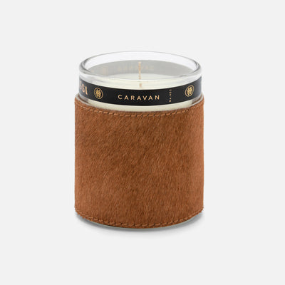 SAVANNA Candle, Caravan, 8oz., Dark Brown