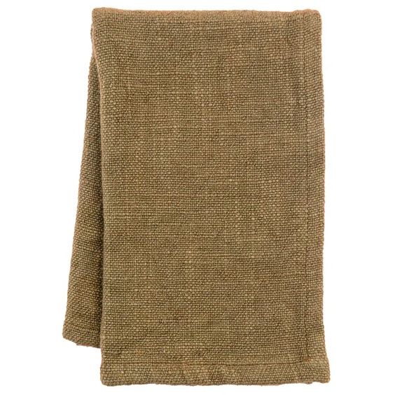 SOLID DINNER NAPKINS OCHRE S/2