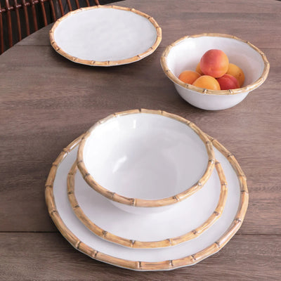 Bamboo Salad Plates - Set of 4