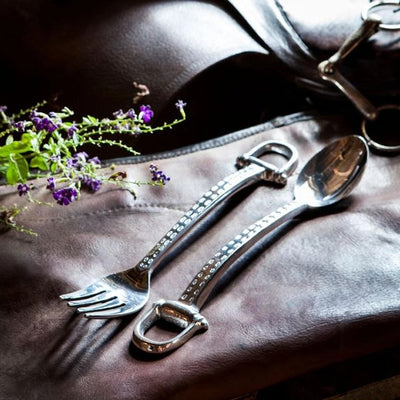 Equestrian Salad Servers