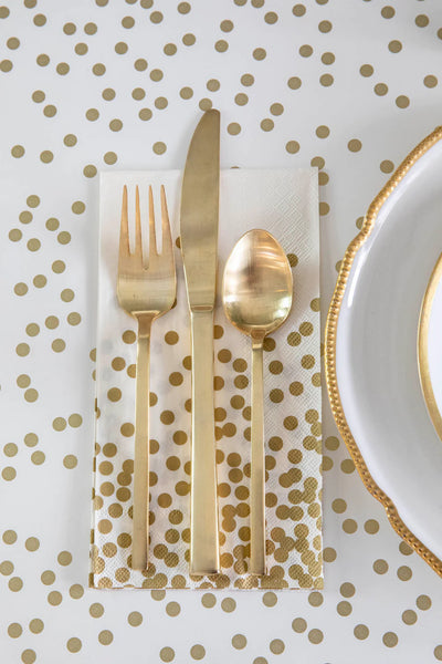 Gold Confetti Guest Napkins