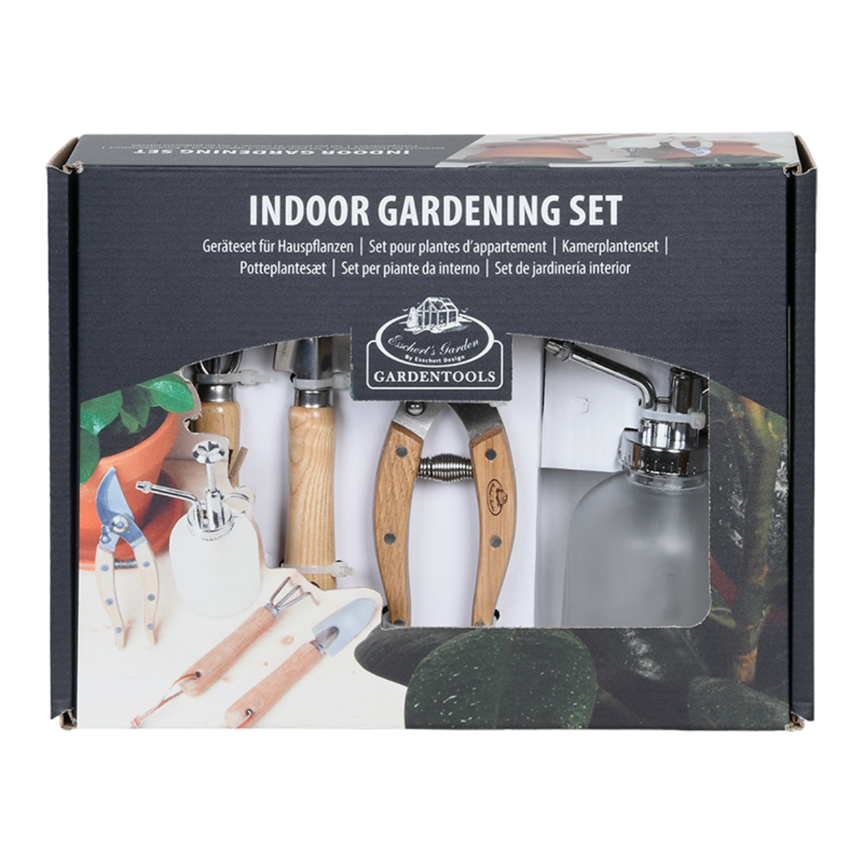 indoor garden tools set Esschert Design Stainless Steel Indoor Garden Tool Set, GT47