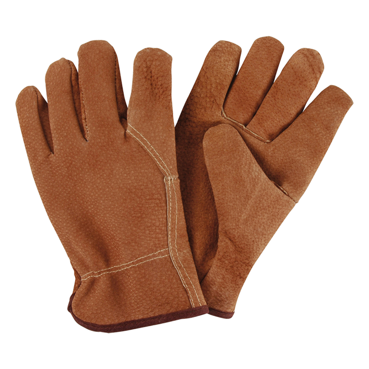Pig Grain Leather Garden Gloves