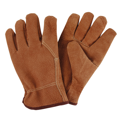 Pig Grain Leather Garden Gloves