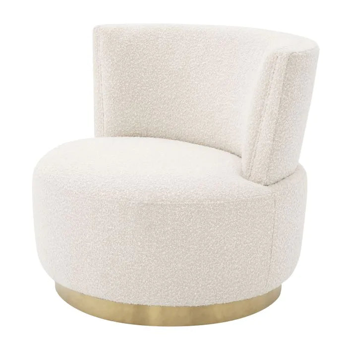 Swivel Chair Alonso In Cream