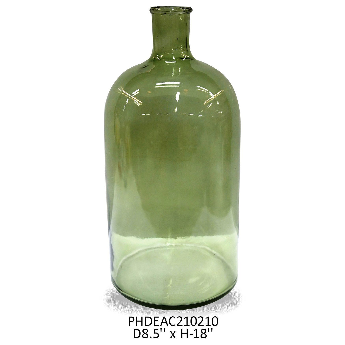 Spirits Bottle Herbal Green
