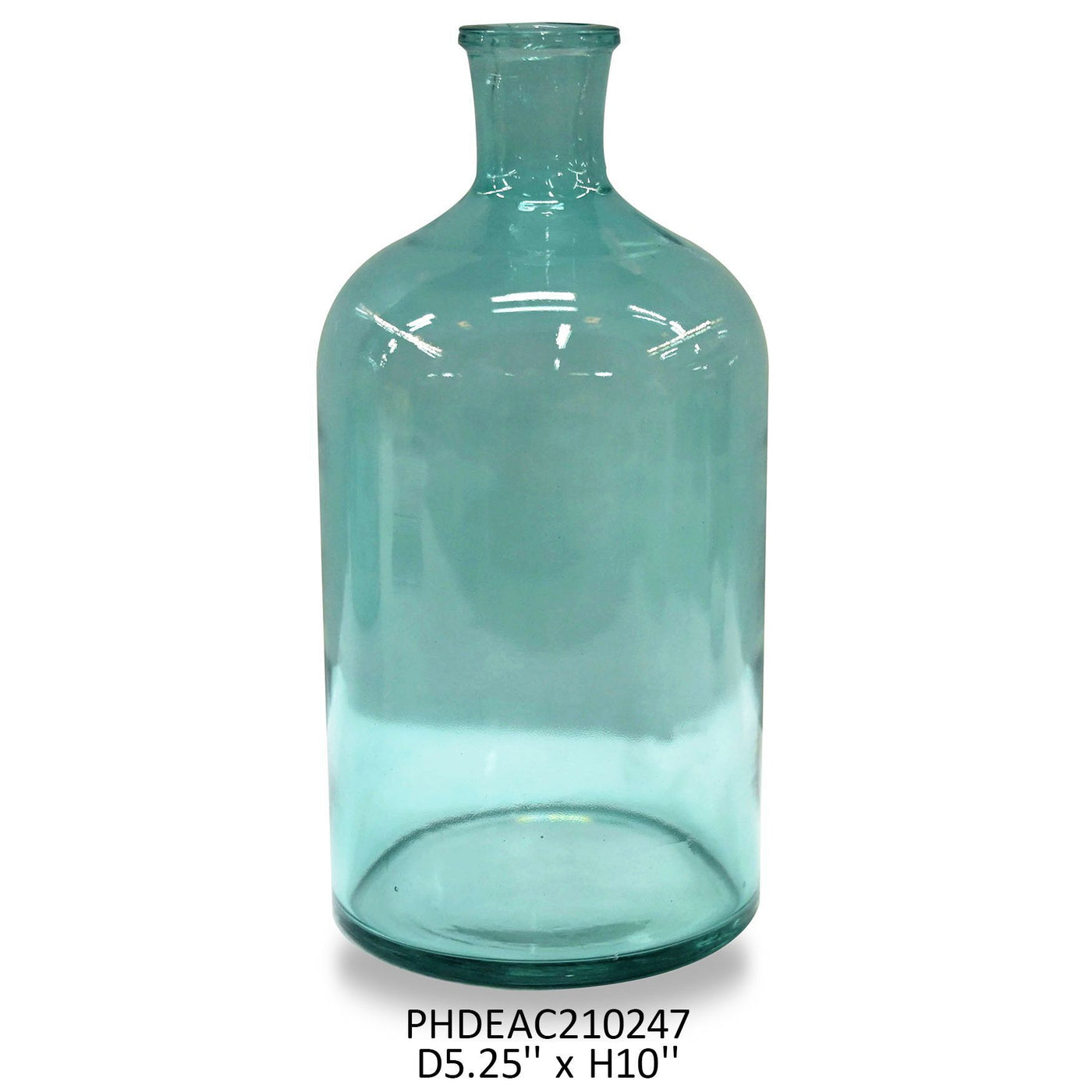 Tonic Bottle Vintage Blue Green